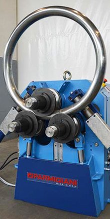 section bending machine for pipes rolling